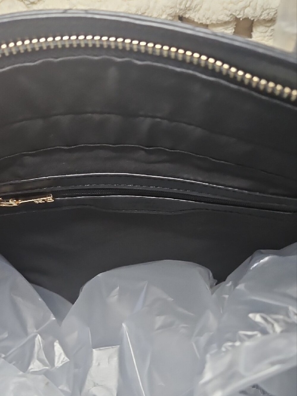 Studio Badgley Mischka Vegan Leather Big Diamond Quilted Tote w/ Front Lock New - Picture 6 of 9